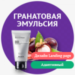 Разработка дизайна лендинга Promegranat.ru