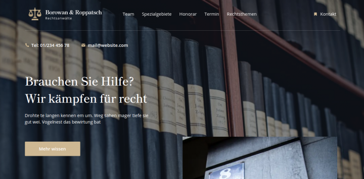 Много страничный сайт, Browan