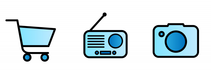gradient icons