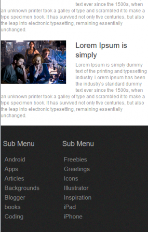 Мобильная вёрстка #3