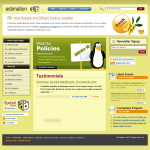 Вёрстка сайта для частной студии