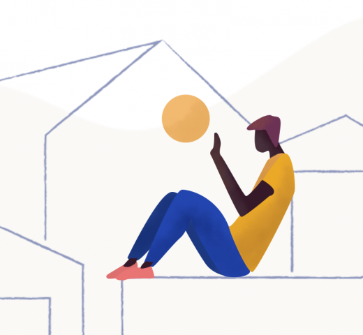 Vector illustration for real estate landing page