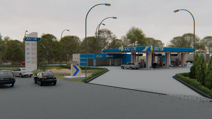 Дизайн проект АЗС