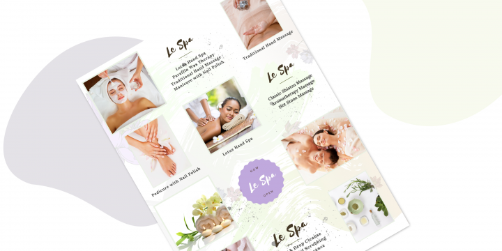 Лента Instagram SPA салона