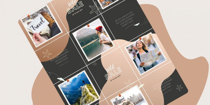 Бесконечная линия Instagram Travel