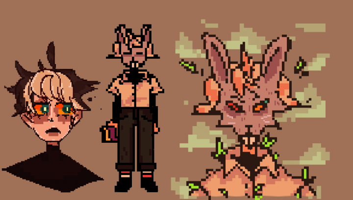Pixel arts