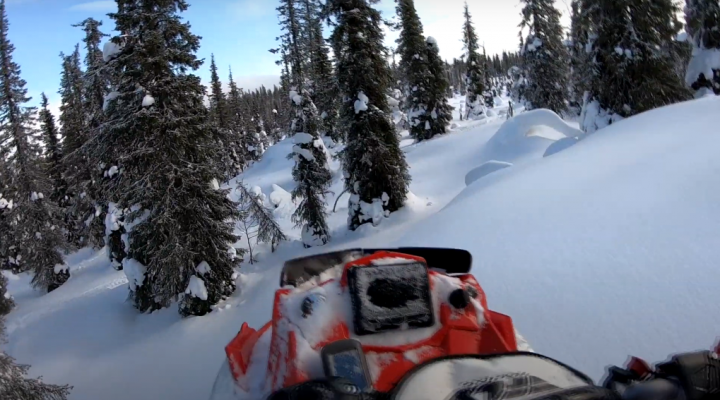 видео для youtube канала про снегоходы