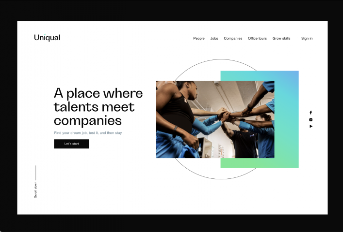 Uniqual платформа поиска работы и сотрудников