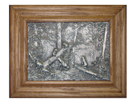 Картина оловянная