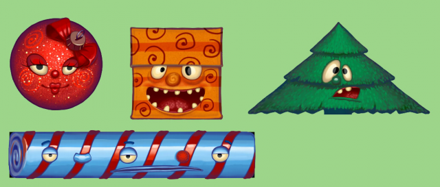 Оформление JoyStacker Cristmas.