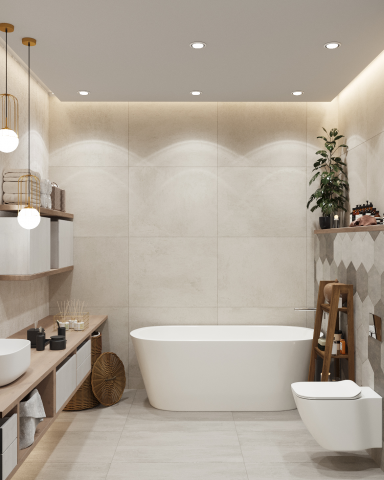 Санузел в современном стиле