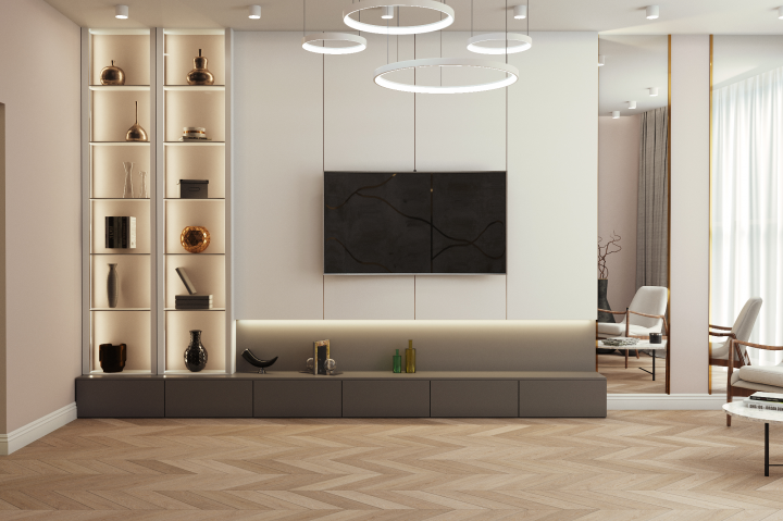 Гостиная в современном стиле