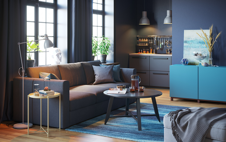 3d визуализация интерьера Ikea