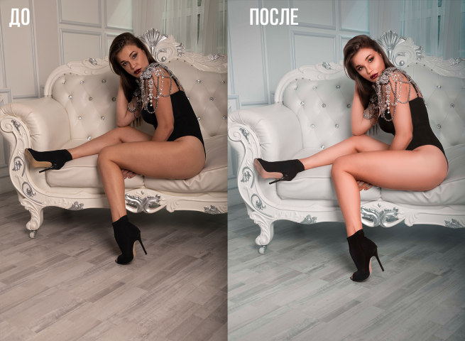 Ретушь портрета