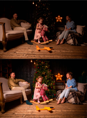 Ретушь, цветокоррекция