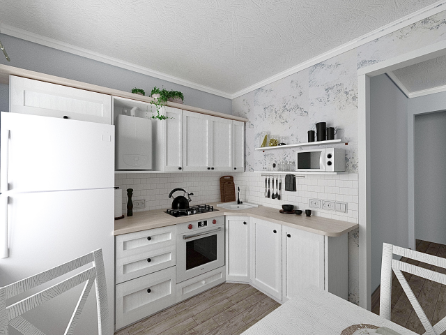 Кухня в скандинавском стиле