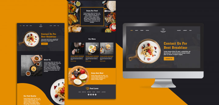 «Landing page» Готовое решение для вашего сайта [студия WOUTERS]