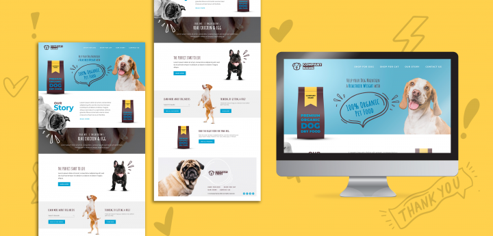 «Landing page» Готовое решение для вашего сайта [студия WOUTERS]