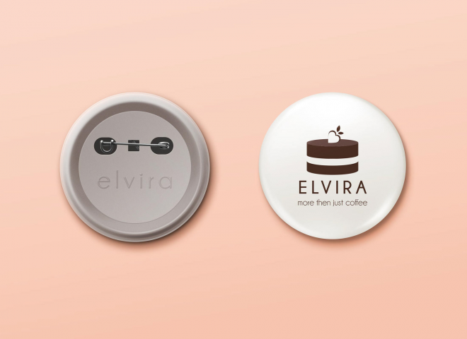Фирменный стиль для кофейни: дизайн значков