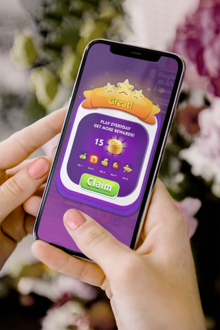 Интерфейс мобильной игры