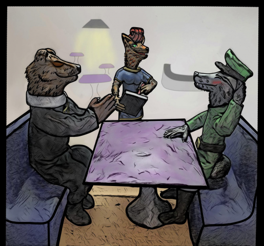 В кафе у зверей