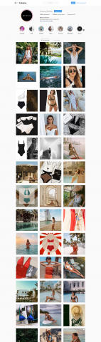 Оформление Instagram и натройка таргета для @moeva.london