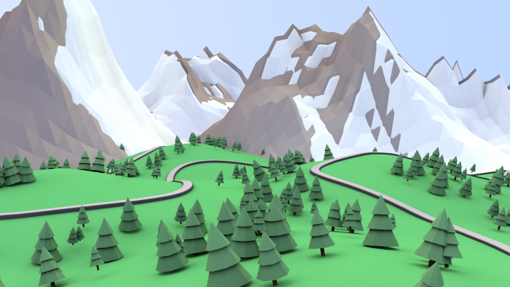 Low Poly Land