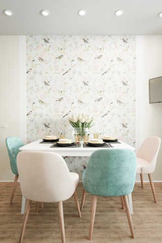 Дизайн-проект квартиры 56 кв.м.