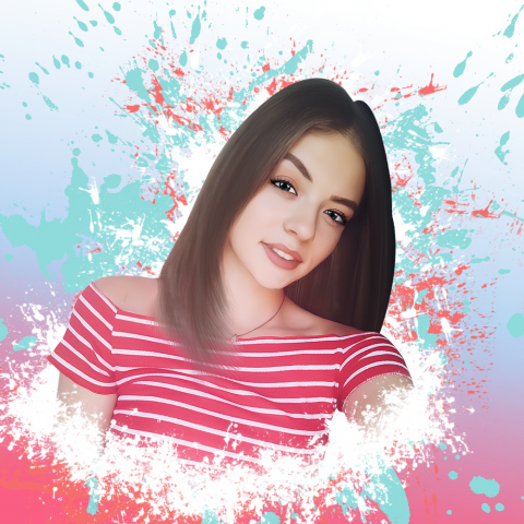 Портрет в стиле Art Dream