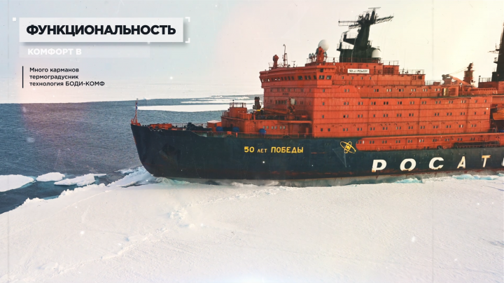 Реклама финского бренда теплой одежды