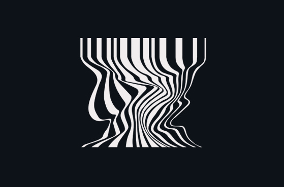 Bar code logo