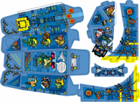 новогодний подарок развертка