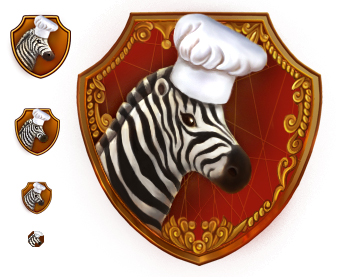 Логотип-иконка для компьютерной игры