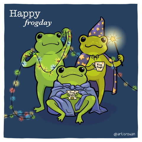 Счастливого дня лягушек 🐸
