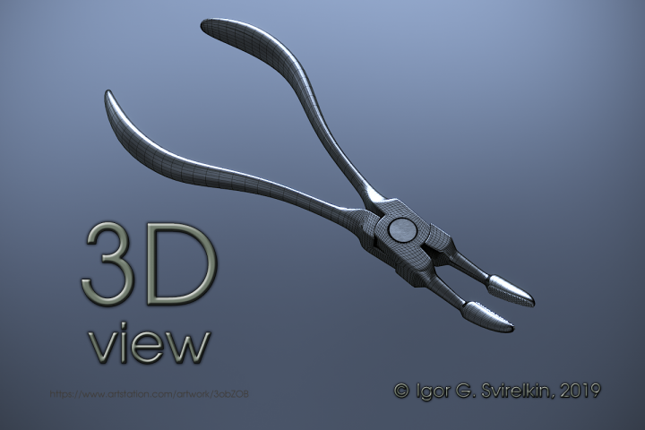Ортодонтические щипцы Вейнгарта (Orthodontic Weingart Plier)