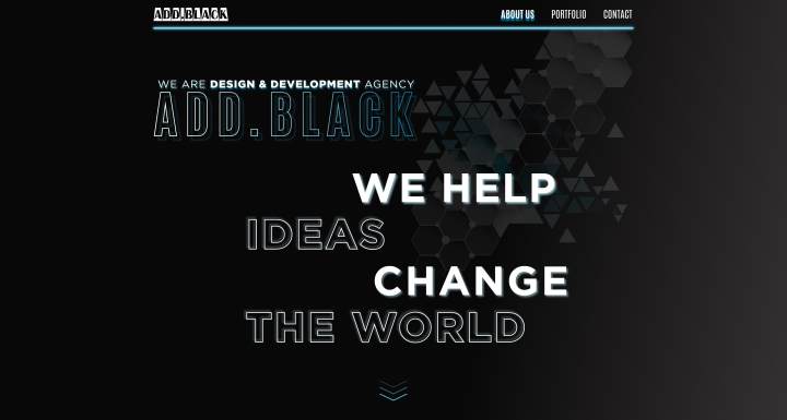 Design & Development agency "ADD.BLACK"