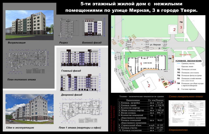 5-ти этажный жилой дом