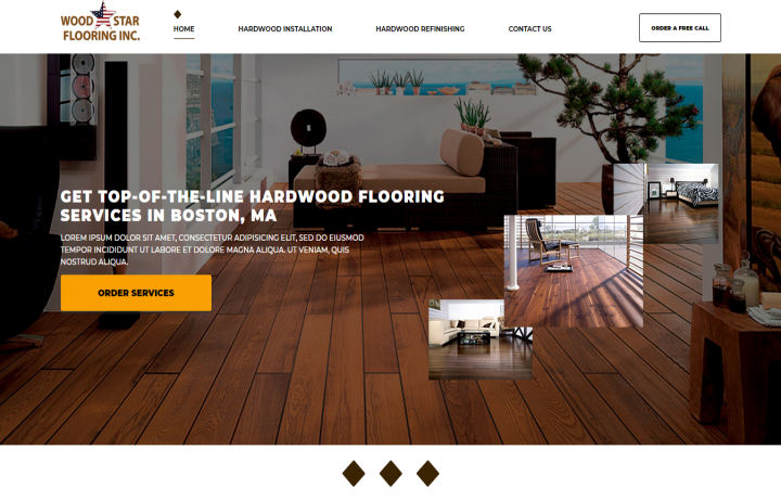 Сайт Американской фирмы WOODSTAR