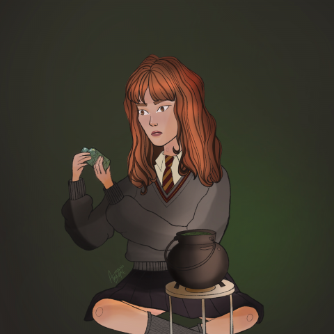 Арт Гермиона