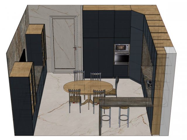 Выполню Дизайн мебели в программе Базис Мебельщик и ПРО100