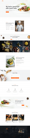 Верстка Лендинга ALLfood