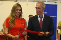 открытия легкоатлетического манежа "Спартак"