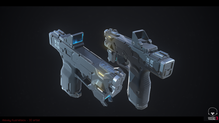 3D Pistol