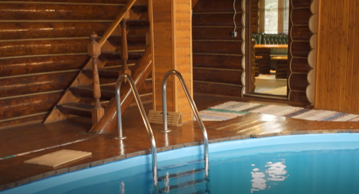 Рекламный ролик бани для строительной фирмы