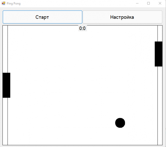 Игра Pong