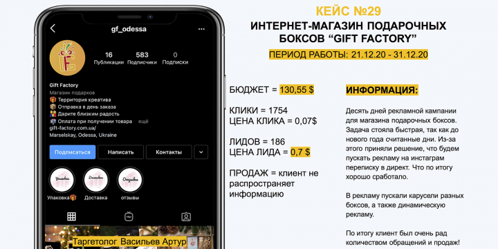 МАГАЗИН ПОДАРОЧНЫХ БОКСОВ “GIFT FACTORY”
