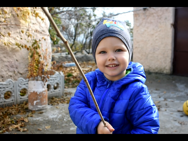 One little man's day