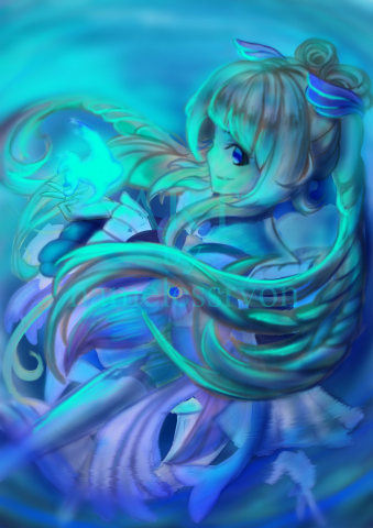 FanArt Sangonomiya Kokomi