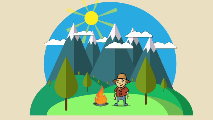 Флэт пейзаж