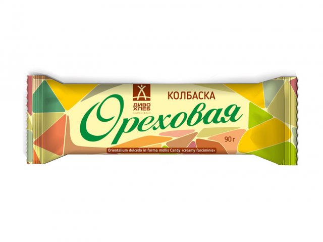 сладкая колбаска Ореховая